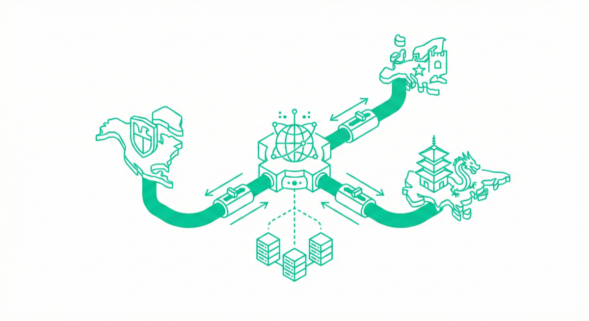 Global 線路 線路示意
